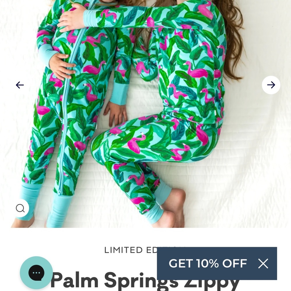 Palm springs zippy from little sleepies - Picture 4 of 4